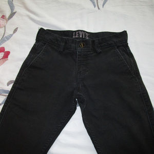 Levis 511 Skinny black jeans 28x30 used